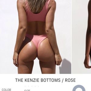 437 Kenzie bottoms —rose
